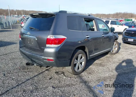 2013 Toyota Highlander Limited V6 из США, поврежденный, VIN 5TDDK3EH0DS226828